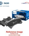 BRAKE PAD D2252, FRONT HELLA TOYOTA ALTIS, AQUA, AXIO, BELTA, PRIUS, VIOS/YARIS, VITZ * (KSP130, NCP93, NCP131, NKE165, NRE161, NZE161)