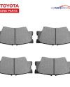 BRAKE PAD, REAR, TOYOTA-GEN CAMRY * (ACV40, AHV40, GSV40)