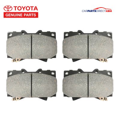 04465-YZZF6 BRAKE PAD, FRONT, TOYOTA-GEN LAND CRUISER 70/100 * (FZJ79, HDJ79, HDJ100, HDJ101, HZJ78, HZJ79, VDJ78, VDJ79)
