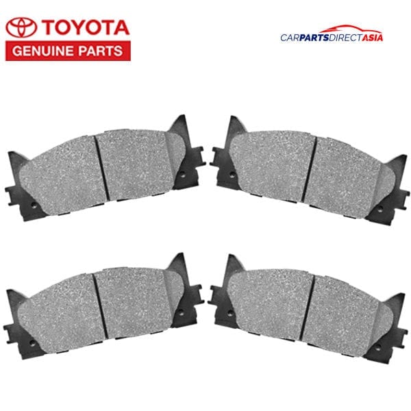 04465-YZZR7 BRAKE PAD, FRONT, TOYOTA-GEN CAMRY * (ACV40, AHV40, GSV40)