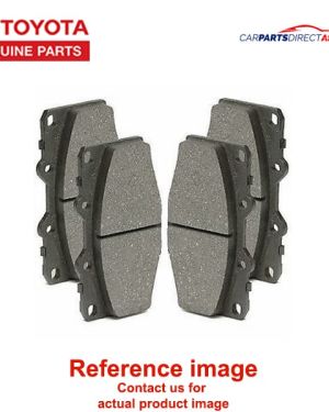 BRAKE PAD FRONT, TOYOTA-GEN ALTIS, COROLLA, WISH * (ZGE20, ZRE142, ZZE122, ZZE141, ZZE142)