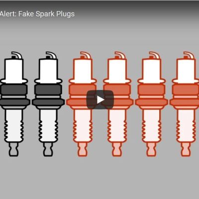 Counterfeit Alert: Fake Spark Plugs