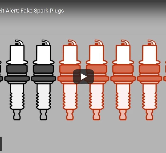 Counterfeit Alert: Fake Spark Plugs