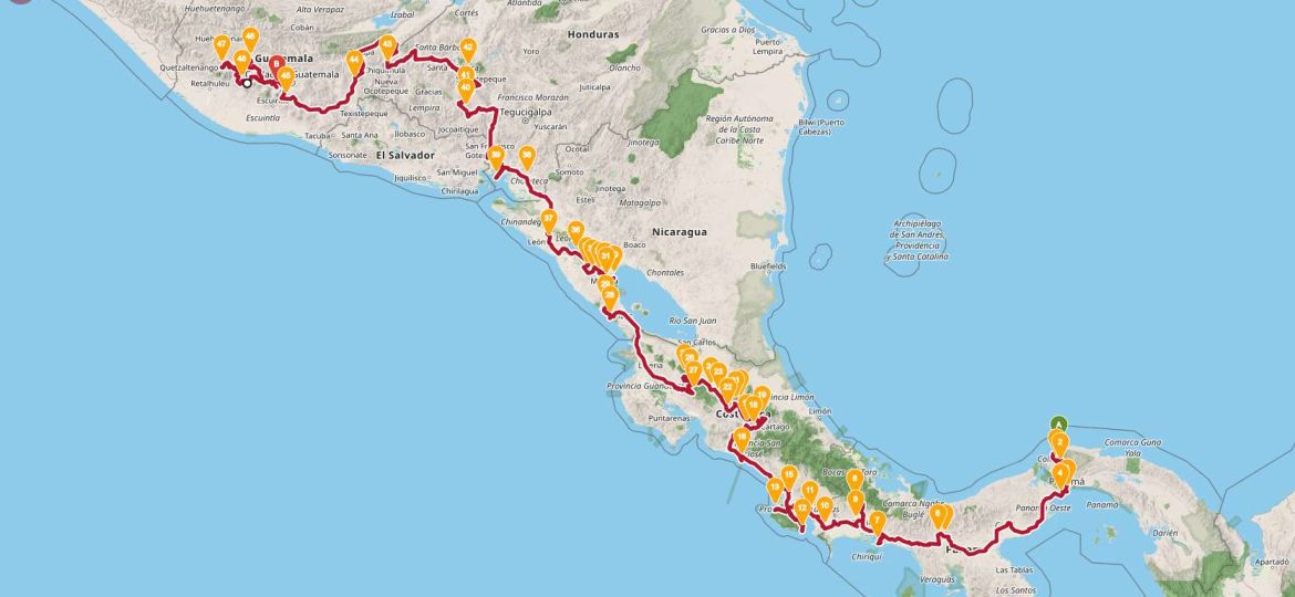 Carrera-Panamericana-del-Sur-Rally-Map-1